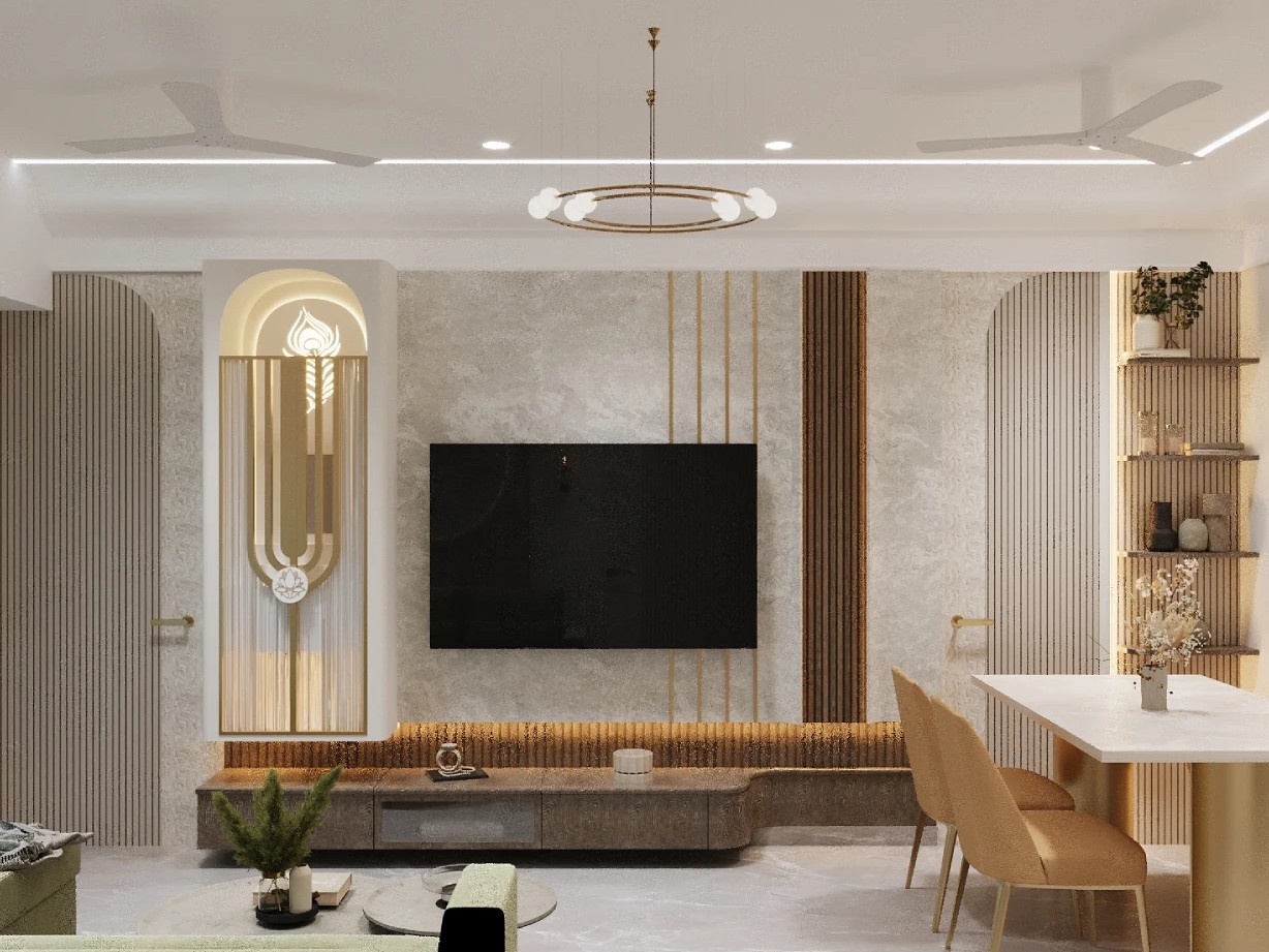 PROJECT  SOFT MODERN LIVING - 2 BHK RESIDENCE