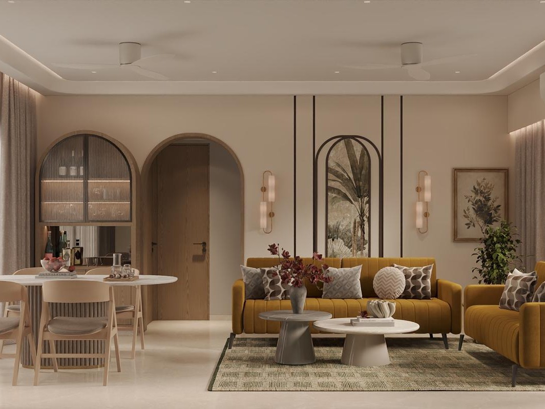 PROJECT OPULENT NEUTRALS - 2 BHK RESIDENCE